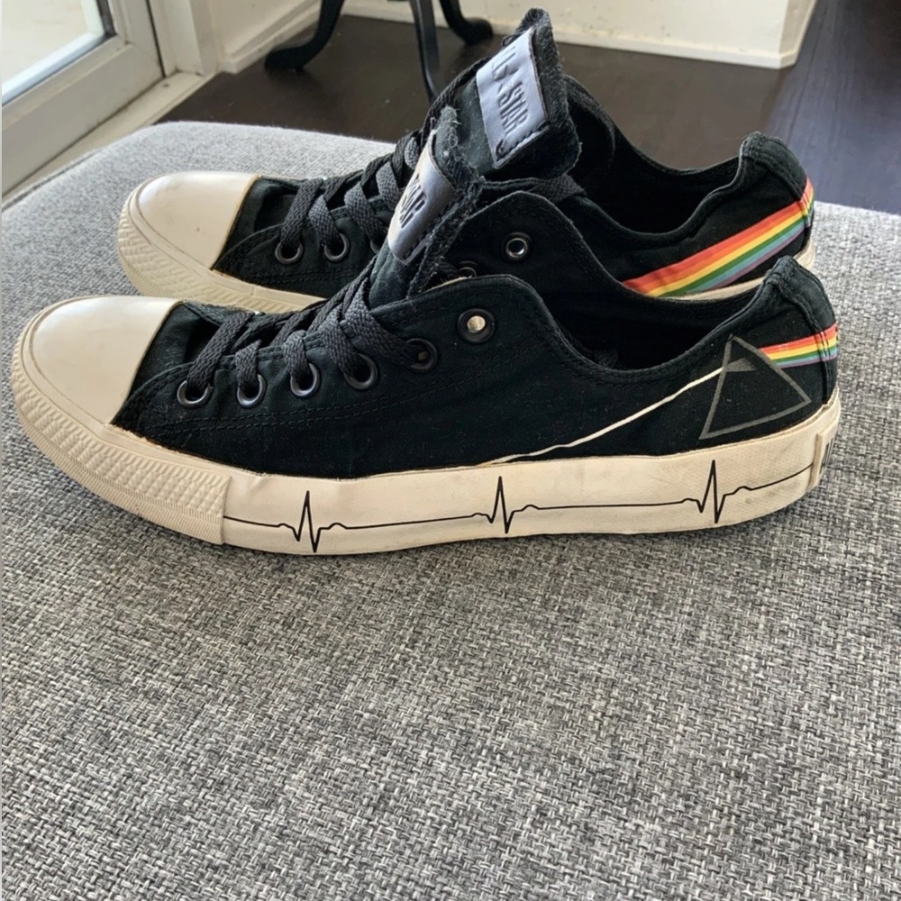 Converse Chuck Taylor Pink Floyd 2008 Dark Side of The Moon Mens 7
